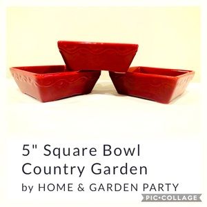 RARE Country Garden by Home&Garden Party Square 5”